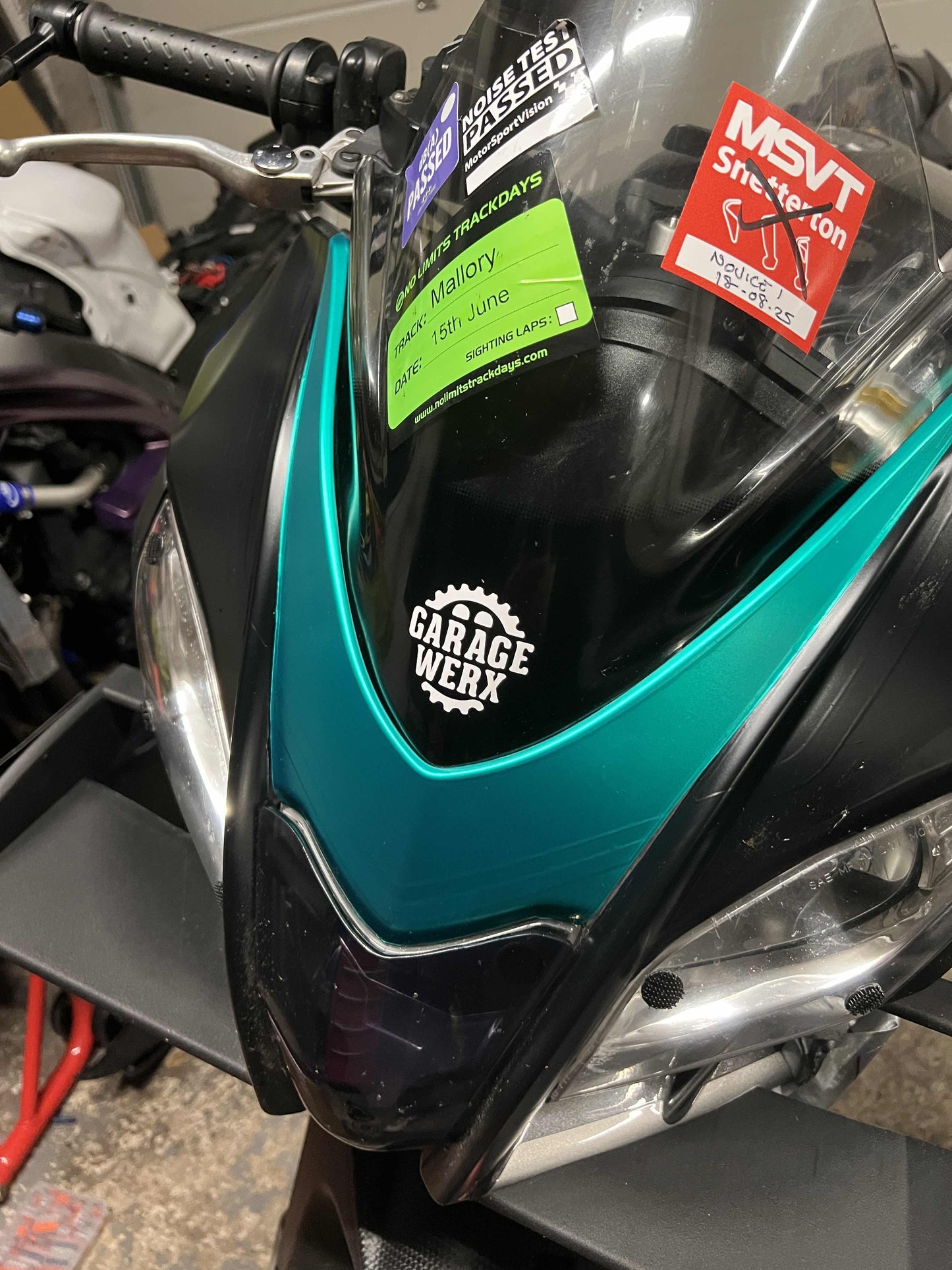 GarageWerx Logo Sticker 2x