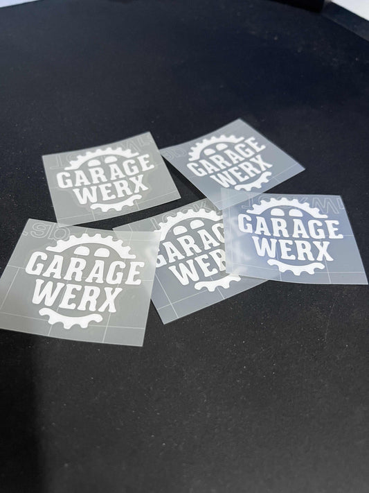 GarageWerx Logo Sticker 2x