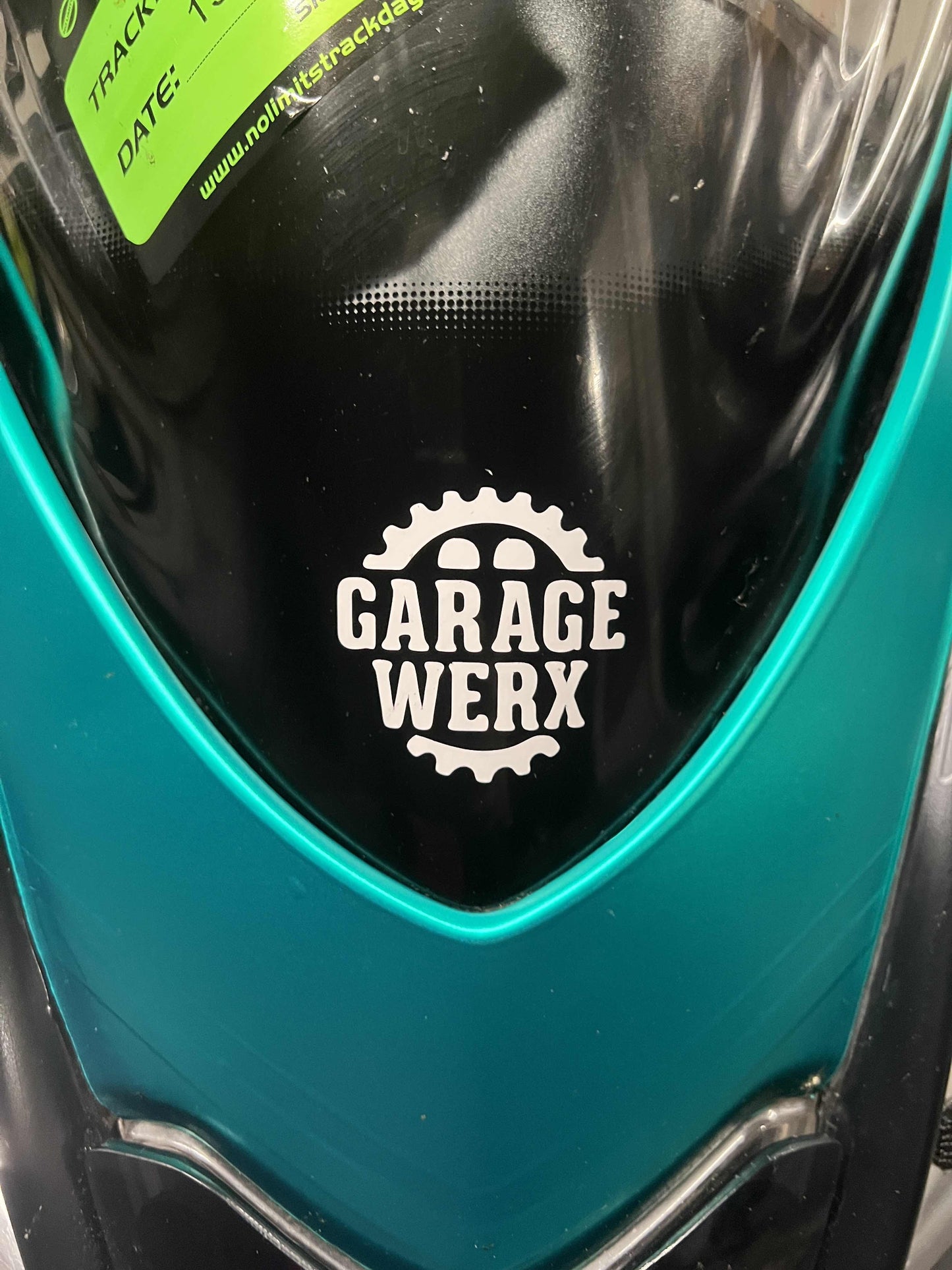 GarageWerx Logo Sticker 2x